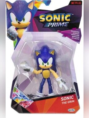 Sonic the Hedgehog "The Grim" 5" Articulated Action Figure from Sonic Prime Blue